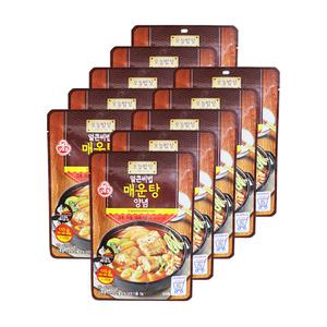 오뚜기 오늘밥상 얼큰비법 매운탕 양념 110g 10개