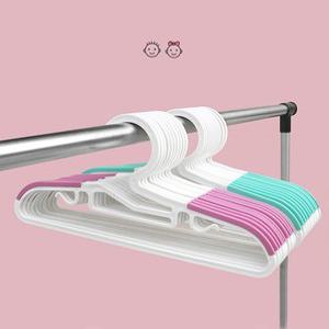 클린아트플러스_유아 논슬립 옷걸이 100P화이트_L10112