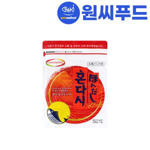 원씨푸드 아지노모도 혼다시 1kg 아지노모토 가다랑어 가쓰오부시