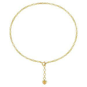 [기타][니지쥬얼리] 14K GOLD 하트 통통 로프체인 발찌