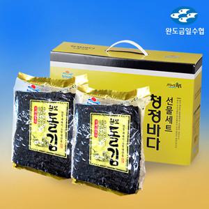 [완도금일수협] 청정바다 돌김2속 선물세트