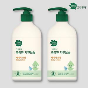 그린핑거 촉촉한 자연보습 베이비 로션 2개, 500ml