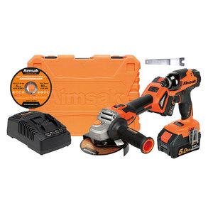 아임삭 BL22GM8 임팩그라인더 콤보 21.6V 6A BL22G90 BL22M81