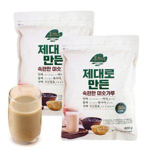 [영월농협] 동강마루 제대로만든 속편한 국산 미숫가루 800gx2봉