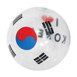 [신세계몰]유니아트 2500 투명공꾸미기 나라사랑 그리기 비치볼
