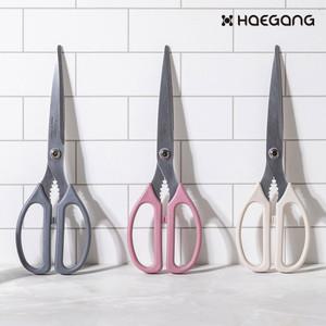 국산 양손 주방가위 고기 가위 요리 캠핑 스텐 삼겹살 다용도 식당 재단 재봉 톱니 주방용 업소용 사무용