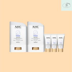 AHC 마스터즈 카밍 워터풀 선스틱 22g 2개 SPF50+ PA++++ 자외선 차단 미백