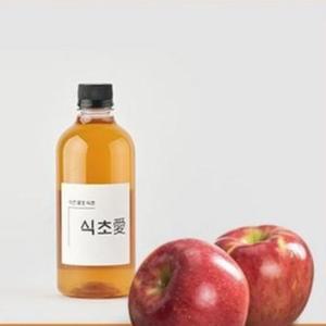 애사비 천연 자연발효 수제 과일 사과 식초 1000ml