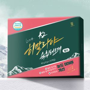 랩온랩 고농축 k2 히말라야 숙취해소제 젤리형 체리맛 1박스 10개입