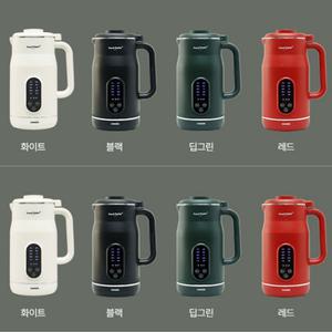 (최신형-딥그린) 쿠진 푸드스타일러 플러스 1.2L 멀티쿠커 믹서기 대용량 두유 죽 이유식 제조기 기계