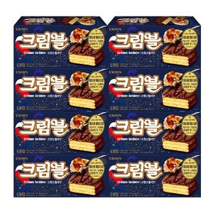 크라운 크림블 크림브륄레 192g 8개
