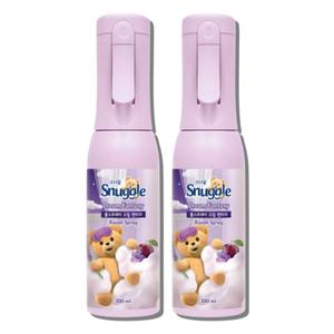 스너글 룸스프레이 탈취방향제 200ml 2개 드림판타지