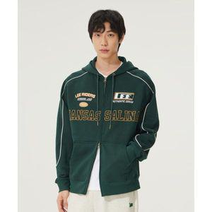[매장] LEE 캔자스 레이싱 후드 집업 다크파인 LE2403HZ03DP 230118