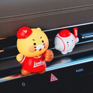 카카오 자동차량용 방향제 프로야구단 SSG랜더스 춘식이