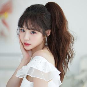 키라비 포니테일 가발 집게핀형 웨이브 45cm KD77