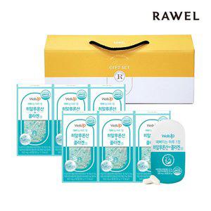 [로엘] 웰업 히알루론산콜라겐정 6개입 선물세트