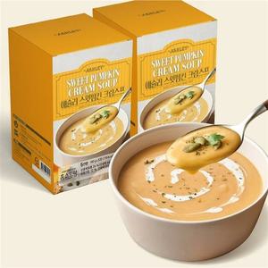 애슐리 홈스토랑 크림스프 180g x5개 x2박스 스윗펌킨