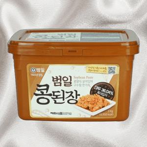 범일콩된장 저온숙성 된장찌개용 고깃집 3kg 1개