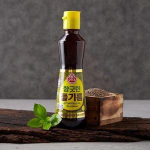 오뚜기 고소한 들기름 320ml x 5개  /