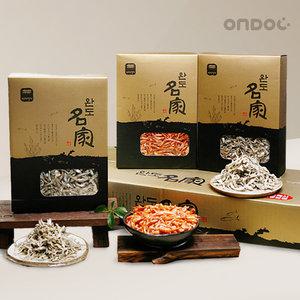 [온도씨]건어물 고급세트 6호(건새우500g,소멸800g,중멸700g)