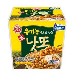 오뚜기 유기농콩으로 만든 생낫또 150g (50g 3개입) 6개