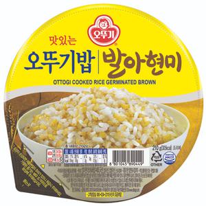 오뚜기밥 210g 18개 발아 현미 잡곡밥 잡곡 즉석 영양 밥 햇밥 간편식