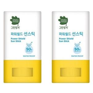 그린핑거 유아용 스틱 워터프루프 SPF50+ PA++++ 2개