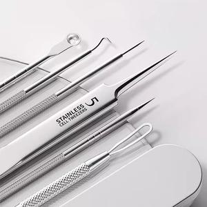 여드름 제거기 블랙헤드 압출 지방 입자 압출 8종세트