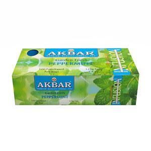 akbar 아크바 허브차 페퍼민트 100T/ 티백 개별포장C