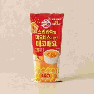 [XBK530J5_47]오뚜기 스리라차와 마요네스가 만난 매코매요