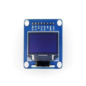 웨이브쉐어 0.96 인치 OLED (B) SPI / I2C 인터페이스 스트레이트/수직 핀 헤더 드라이버 칩, 128*64 해상