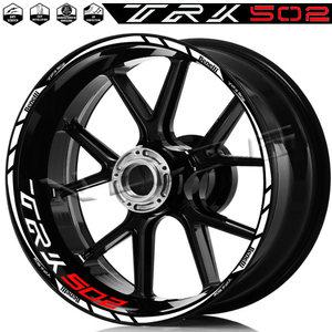 Benelli TRK 502 TRK502 trk 바이크 오토바이 휠 스티커 림 반사 데칼 스트라이프 테이프 액세서리 방수