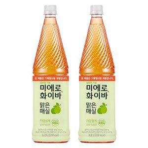 미에로화이바 맑은매실 1.2L X 6개