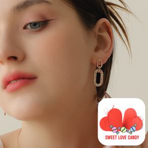 [기타][+SWEET LOVE CANDY 패키지] 빛나는 그대의 눈부신 하루 귀걸이+핑크선물포장+쇼핑백