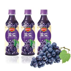 롯데칠성 델몬트 포도 주스 400ml x 20개