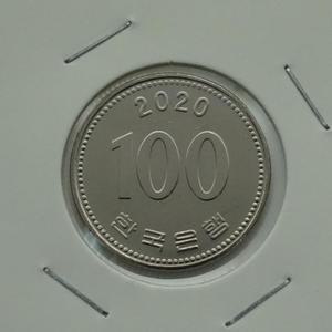2020년 민트세트에서꺼낸 미사용 100주화