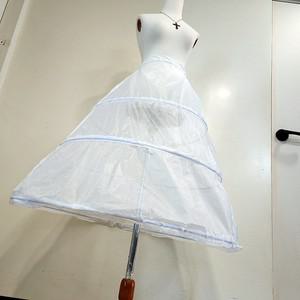 볼륨 와이어 속치마 한복 웨딩드레스 3단 패티코트 풍성한 원피스 소품 연출