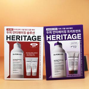증정 닥터포헤어 헤리티지 얼그레이블리스 샴푸 300mL + 140mL + 스위트딜라이트 트리트먼트 300mL + 140mL