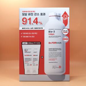증정 닥터포헤어 두피쿨링 폴리젠 바이오 3 탈모증상완화샴푸 750mL + 100mL + 100mL 도메가능