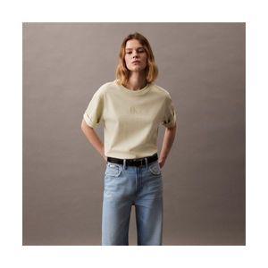 [Calvin Klein]JEANS 여성 리퀴드 CK 모노로고 반팔 티셔츠 47AB818 NF1 131850125