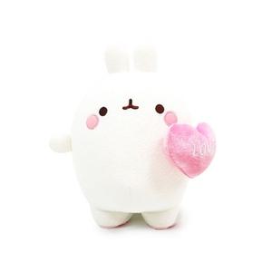 몰랑 뽀송 인형 25cm (화이트)/캐릭터/동물/쿠션/베개/장난감/봉제/애착/귀여운/선물