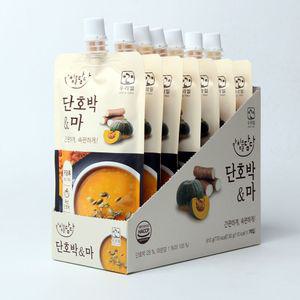 아침을담다 단호박마 7개입간편식 간편죽 대용식 대용 단호박 파우치 호박 마죽