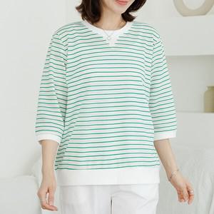 (~99size)슬라브단가라티셔츠 TBE2101_DC