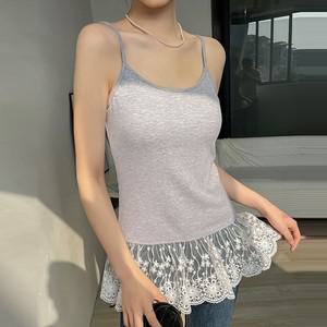 블랙스완 레이어드 골지 나시티_M3935