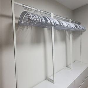 이케아 NORDLI 노르들리 행거 추가 옷걸이봉 화이트 80x115cm