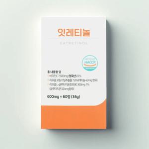 활력포션 잇레티놀 모링가추출물 분말 비타민c 600mg x 60정