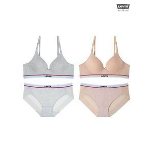 [리바이스바디웨어]메쉬 투라인 와이어 브라 세트 2종 택1 LOWBA40 SKU _P394570716