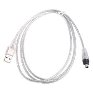 USB 데이터 케이블 iEEE 1394 4 미니 플러그 DV 용 파이어 와이어 코드