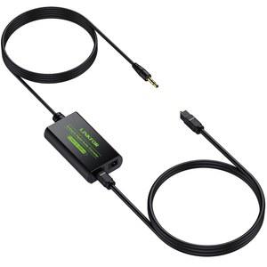 LINKFOR MM SPDIF AUX 광 변환기 오디오 동축 디지털 어댑터 TOSLINK 플레이어 케이블이있는