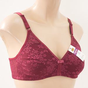 스위티 725 여성 망사 플라워 패턴 노와이어 마담브라  빅사이즈까지 85B 90B 95B 100B